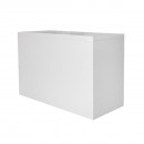 Dulap metalic fiset 900x600x400mm cu 2 usi securizate, 1 polita, gri Breckner Germany