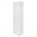 Dulap metalic fiset dublu tip vestiar gri cu usa securizata, 2 rafturi, bara, oglinda si ventilatie 1800x450x380mm Breckner Germany