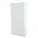 Dulap metalic fiset tip vestiar 1950x920x500mm cu 2 usi securizate, rafturi si bara, gri Breckner Germany