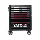Dulap metalic pentru scule Yato YT-09032, Profesional, 6 sertare, 977x725x480 mm, 2 chei