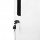 Dulap metalic tip vestiar cusetat 1800x900x450mm 3x3 cu 9 usi securizate, gri Breckner Germany