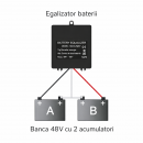 Egalizator baterii 2x24V HA02-2S24V pentru sisteme fotovoltaice 48V