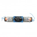 Electrovalva directionala 12VDC 25W pentru 6 cai control debit instalatii hidraulice HDQX126J 4WE6J61B CG12N9Z4