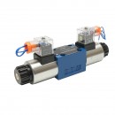 Electrovalva directionala 24VDC 25W pentru 6 cai control debit instalatii hidraulice HDQX126J 4WE6J61B CG12N9Z4