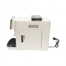 Espressor automat cafea boabe cu rasnita integrata 1450W, 220V, panou digital touch, sistem spumare lapte, presiune 19 bar, rezervor apa 1.7L