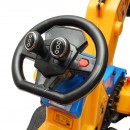Excavator, masinuta electrica cu baterii pentru copii 3-6 ani LETU Excavator