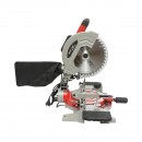 Fierastrau circular stationar profesional 1800W, 220V, disc 255mm 40T, taiere inclinata 45°, 5000 r/min, sac colectare Breckner Germany