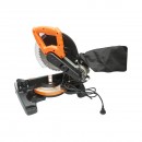 Fierastrau circular stationar profesional 1800W, 220V, disc 255mm 60T, taiere inclinata 45°, 5500 r/min, sac colectare Breckner Germany