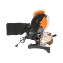 Fierastrau circular stationar profesional 1800W, 220V, disc 255mm 60T, taiere inclinata 45°, 5500 r/min, sac colectare Breckner Germany