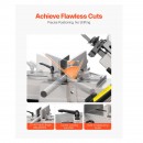 Fierastrau cu banda pentru metal, 1.1 kW, Lungime banda 2362 mm, 0° la 45, 4 viteze,  65 m/min, Baza fixa