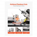 Fierastrau cu banda pentru metal, 1.1 kW, Lungime banda 2362 mm, 0° la 45, 4 viteze reglabile, 65 m/min, baza rotativa