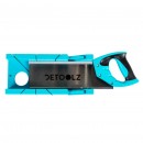 Fierastrau taiere in unghi Detoolz, 300mm, suport de plastic