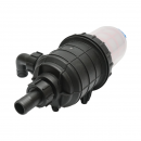 Filtru erbicidator transparent cu 2 site si valva autocuratare, racord 32mm
