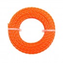 Fir nailon pentru motocoasa si trimmer, Flo, 2.7mm х 15 m, SILENT