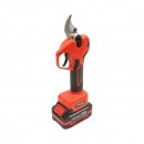 Foarfeca electrica de gradina 500W cu 2 acumulatori 21V, 4Ah Li-Ion, Brushless, afisaj digital, diametru maxim taiere 40mm Breckner Germany