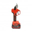Foarfeca electrica de gradina 500W cu 2 acumulatori 21V, 4Ah Li-Ion, Brushless, afisaj digital, diametru maxim taiere 40mm Breckner Germany