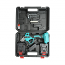 Foarfeca electrica de gradina cu 2 acumulatori 21V, 1.5Ah Li-Ion, brushless, diametru taiere 0-25mm, buton siguranta Breckner Germany