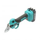 Foarfeca electrica de gradina cu 2 acumulatori 21V, 1.5Ah Li-Ion, brushless, diametru taiere 0-25mm, buton siguranta Breckner Germany