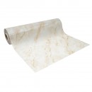 Folie protectie masa decorativa PVC siliconizat 100cm, grosime 1.2mm, model marmura natur 20m/rola Breckner Germany