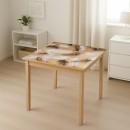 Folie protectie masa transparenta PVC siliconizat 100cm, grosime 1.2mm, model pene 20m/rola Breckner Germany
