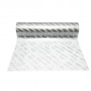 Folie protectie masa transparenta PVC siliconizat 100cm, grosime 1.2mm, model trandafiri 20m/rola Breckner Germany