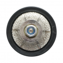 Freza diamantata semibaston B15, D65mm, raza 15mm, filet M14 pentru canturi marmura Breckner Germany