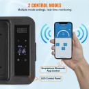 Frigider auto cu compresor, Cotiera, 8 l, 12/24 V DC, 110-240 V AC, -20 ℃ la 20 ℃, Bluetooth, 45 W, Incarcare Wireless telefon