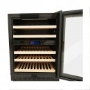 Frigider de vinuri, racitor pentru 46 sticle, incorporabil, volum 118 L
