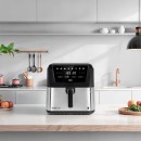 Friteuza airfryer 8l 1700w digital air fryer xxl teesa