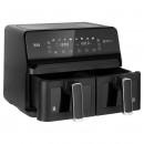 Friteuza dubla airfryer 8l 2700w teesa air fryer dual