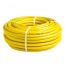 Furtun apa Micul Fermier, diametru 1/2 , lungime 50m, cu insertie, galben