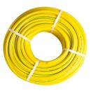 Furtun apa Micul Fermier, diametru 1/2 , lungime 50m, cu insertie, galben