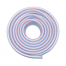 Furtun gradina PVC transparent 1 inch (25mm), PN5 bar, 25x31mm cu insertie textila impletita 50m/rola UZ INTENSIV