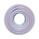Furtun gradina PVC transparent 1/2 inch (12mm), PN9 bar, 12x18mm cu insertie textila impletita 50m/rola UZ INTENSIV