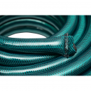 Furtun gradina PVC verde 1 inch (25.4mm), PN4 bar cu insertie textila impletita 50m/rola