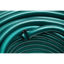 Furtun gradina PVC verde 1/2 inch (12.7mm), PN8 bar cu insertie textila impletita 50m/rola