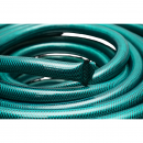 Furtun gradina PVC verde 3/4 inch (19mm), PN4 bar cu insertie textila impletita 50m/rola