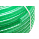 Furtun gradina transparent PVC 19mm (3/4 inch) cu insertie textila impletita 50m/rola Breckner Germany