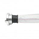 Furtun irigatii/pomp. din PVC 2 toll, lungime 20m cu racorduri aluminu, max 10bar, panzat Breckner Germany