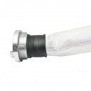 Furtun irigatii/pomp. din PVC 3 toll, lungime 20m cu racorduri aluminu, max 10bar, panzat Breckner Germany