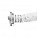 Furtun irigatii/pomp. premium din PVC 4 toli, lungime 30m cu racord aluminiu, max 10bar, panzat Breckner Germany