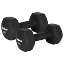 Gantera fonta invelis neopren hex 2 x 9kg rebel active
