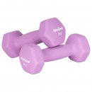 Gantera fonta invelis neopren hex set 10 buc 30kg rebel