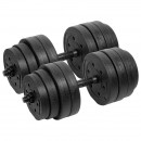 Gantera reglabila 20kg rebel active