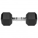 Gantere dumbbell hex fonta cauciucata 2x10kg rebel acti