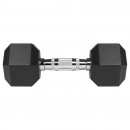 Gantere dumbbell hex fonta cauciucata 2x9kg rebel activ