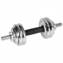Gantere reglabile cu valiza total 15kg rebel active