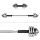 Gantere reglabile cu valiza total 15kg rebel active