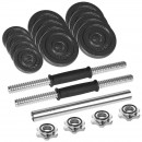Gantere reglabile cu valiza total 15kg rebel active