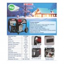 Generator de curent Senci SC-8000DE, 7000W, 230V, diesel, AVR, demaraj electric